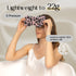 22 MM Silk Sleep Mask Leopard Print